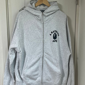 BAPE 베이프 멜란지 후드집업 XL