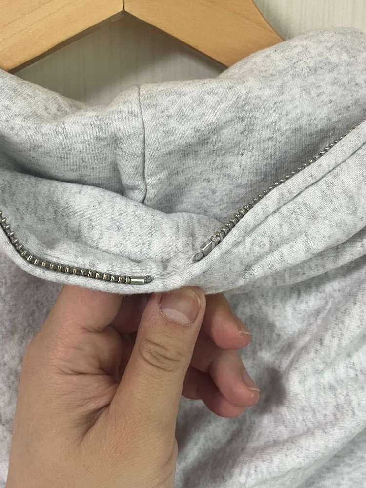 BAPE 베이프 멜란지 후드집업 XL--9