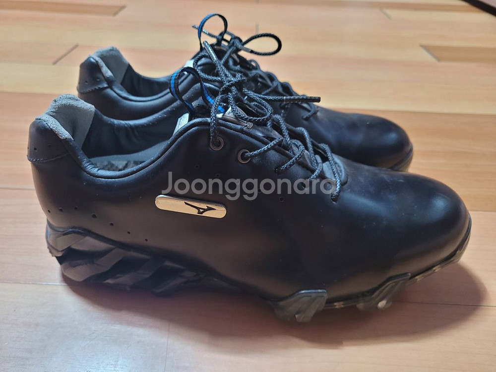 미즈노[MIZUNO] 제넴 가죽 남성 골프화(250)--3