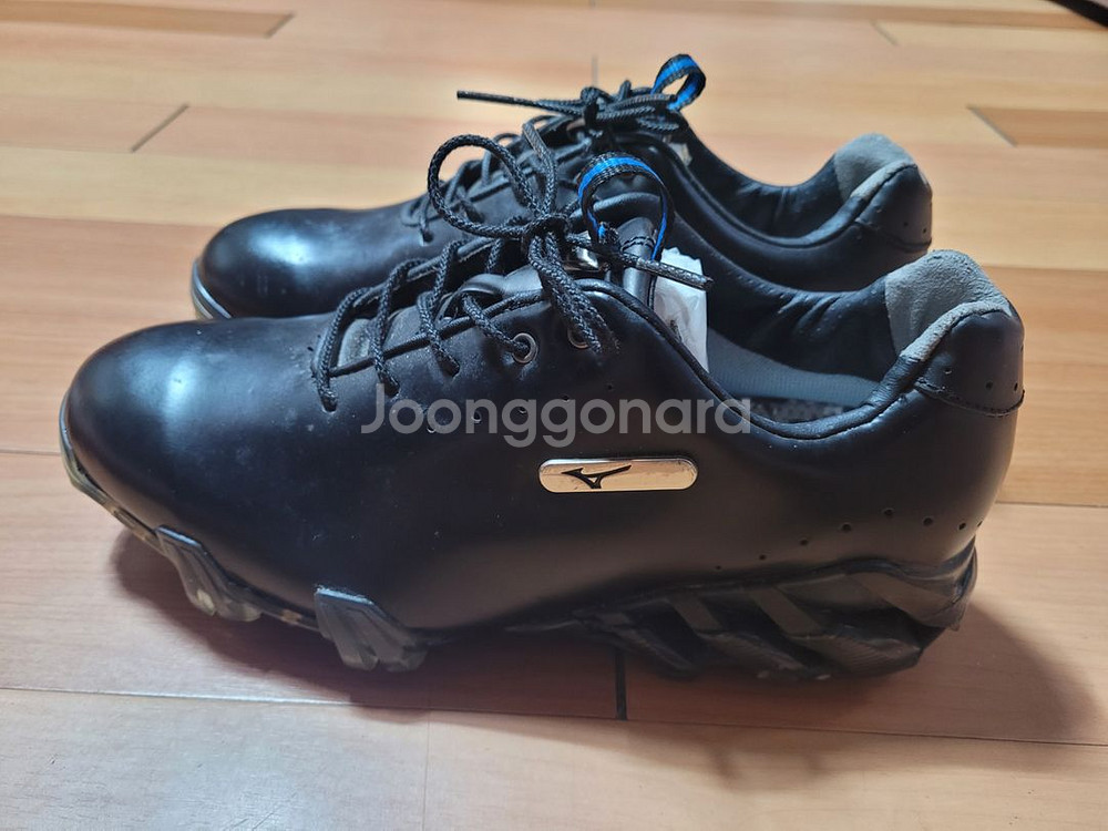 미즈노[MIZUNO] 제넴 가죽 남성 골프화(250)--1