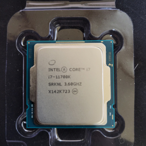 컴퓨터 인텔 CPU I7 11700K