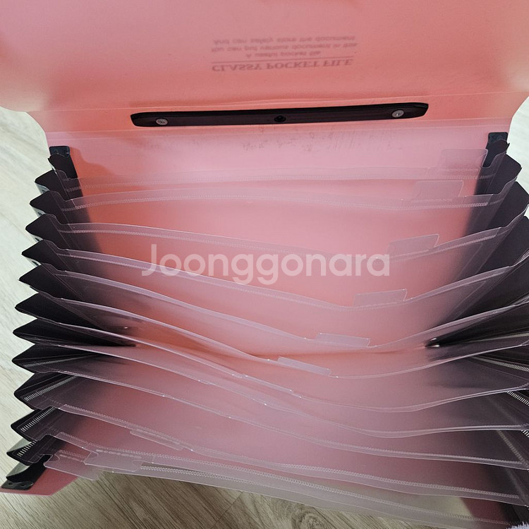 인덱스 A4클리어파일 20매입 섹션파일 8포켓 13포켓--2