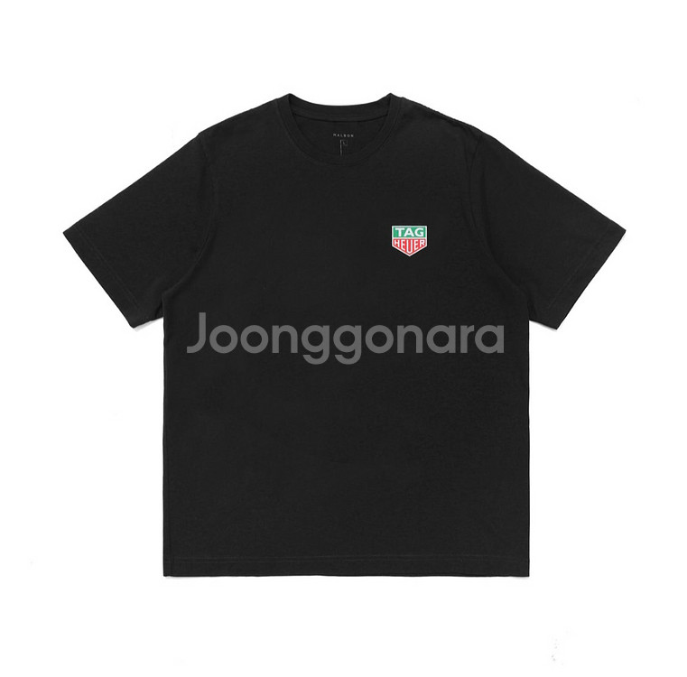 말본x태그호이어 버킷 라운드 티셔츠--1