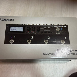 보스 boss ms 3 멀티 이펙트 스위처