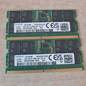 노트북용 DDR5 삼성전자 램 16기가 4800mhz