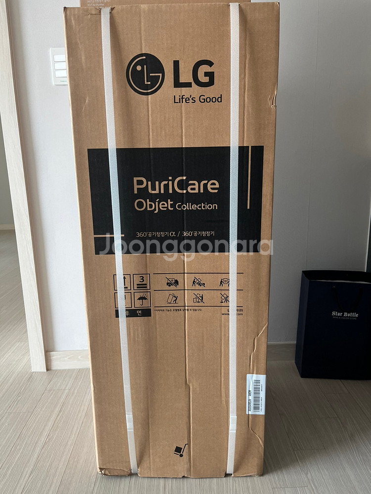 LG 퓨리케어 공기청정기 팝니다 .(AS354NSJA)--2