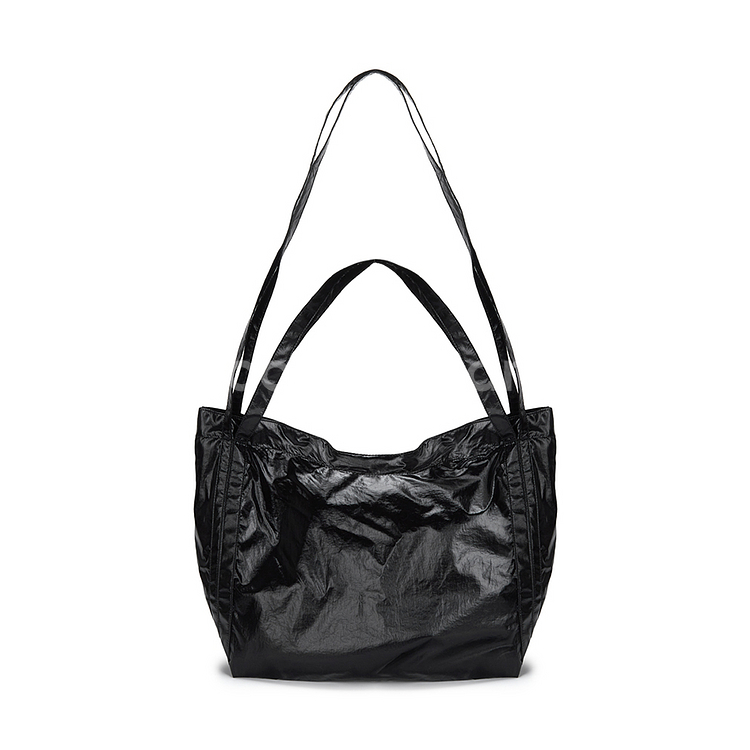 {새상품}마뗑킴 글로시 투 웨이 빅 백 블랙 마땡킴--1