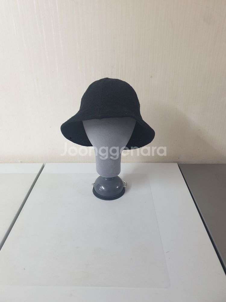 버킷/린넨모자/여성모자/챙모자/창모자/블랙버킷--0
