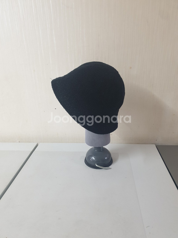 버킷/린넨모자/여성모자/챙모자/창모자/블랙버킷--2