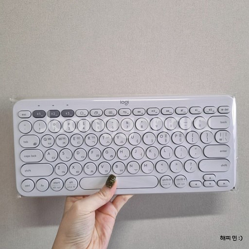 로지텍k380 + 키스킨2장--2
