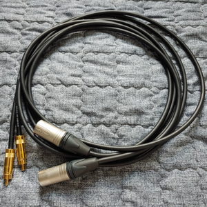 카나레 rac to xlr 케이블 2m