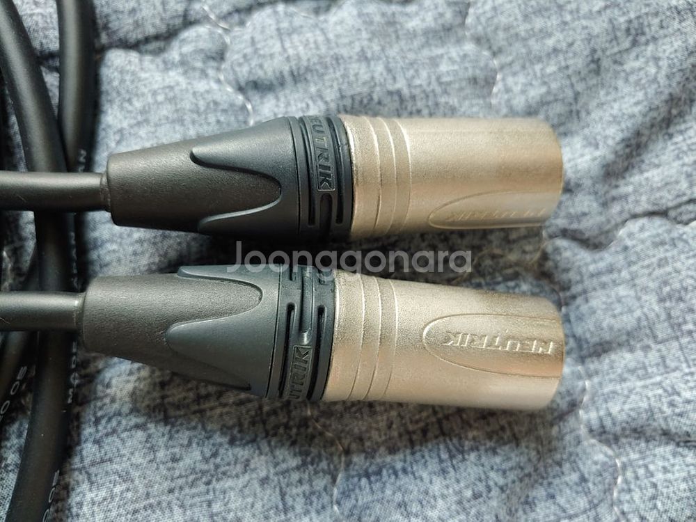 카나레 rac to xlr 케이블 2m--2