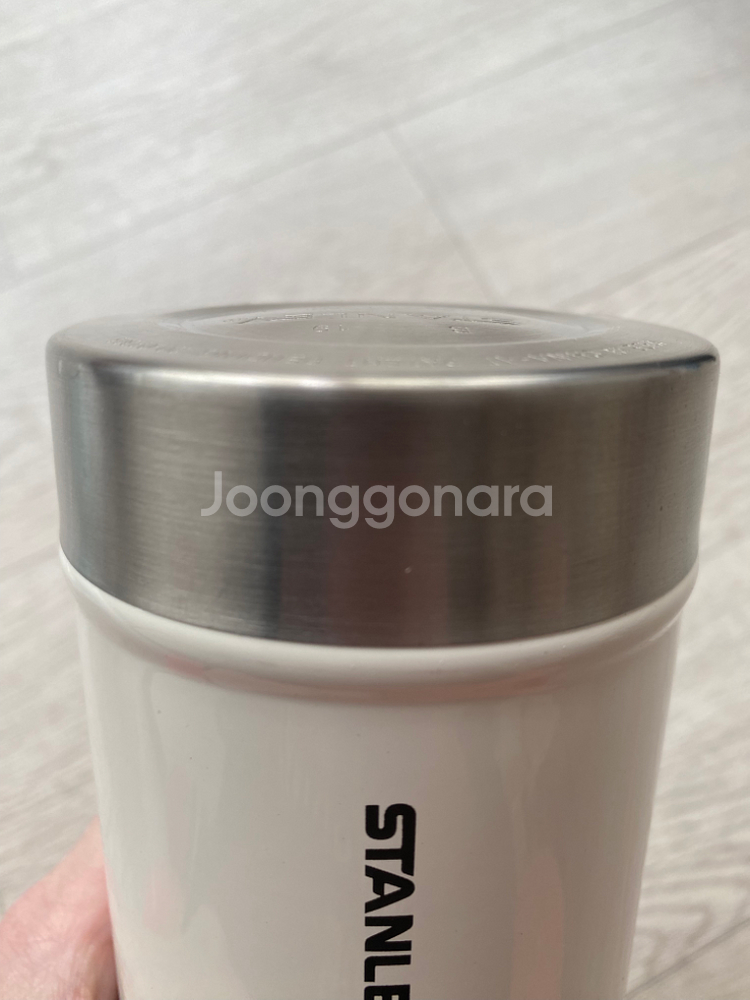 새상품/스타벅스 스탠리 프레스 보온병 텀블러 471ml--2