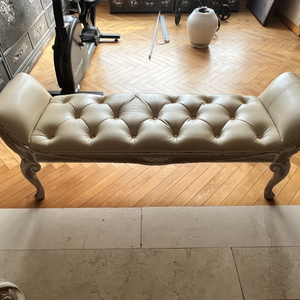 엔틱 스타일 벤치 의자