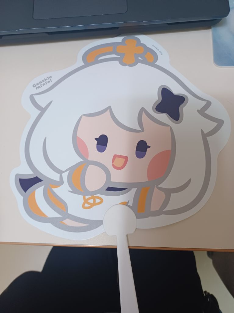 원신 미니니 페이몬 부채