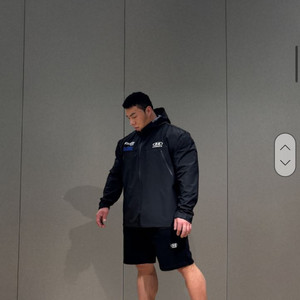 압도 듀스포 바람막이 블랙 M