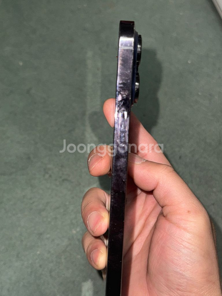 아이폰 14프로맥스 128g 딥퍼플--2