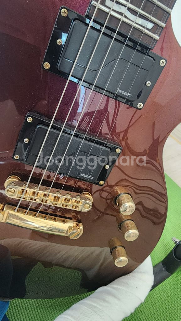일렉기타 LTD EC-1000 deluxe gold A--2