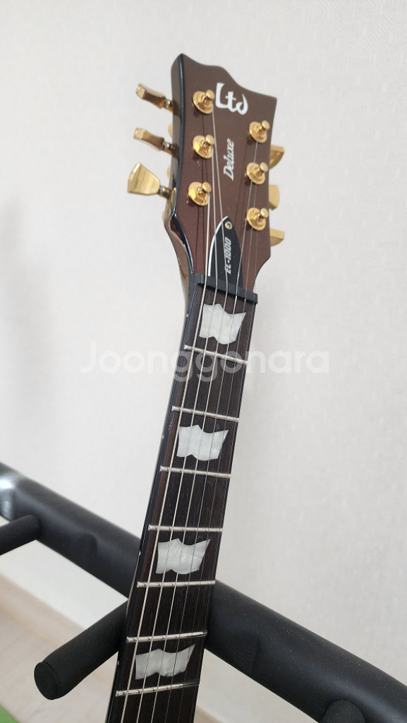 일렉기타 LTD EC-1000 deluxe gold A--4