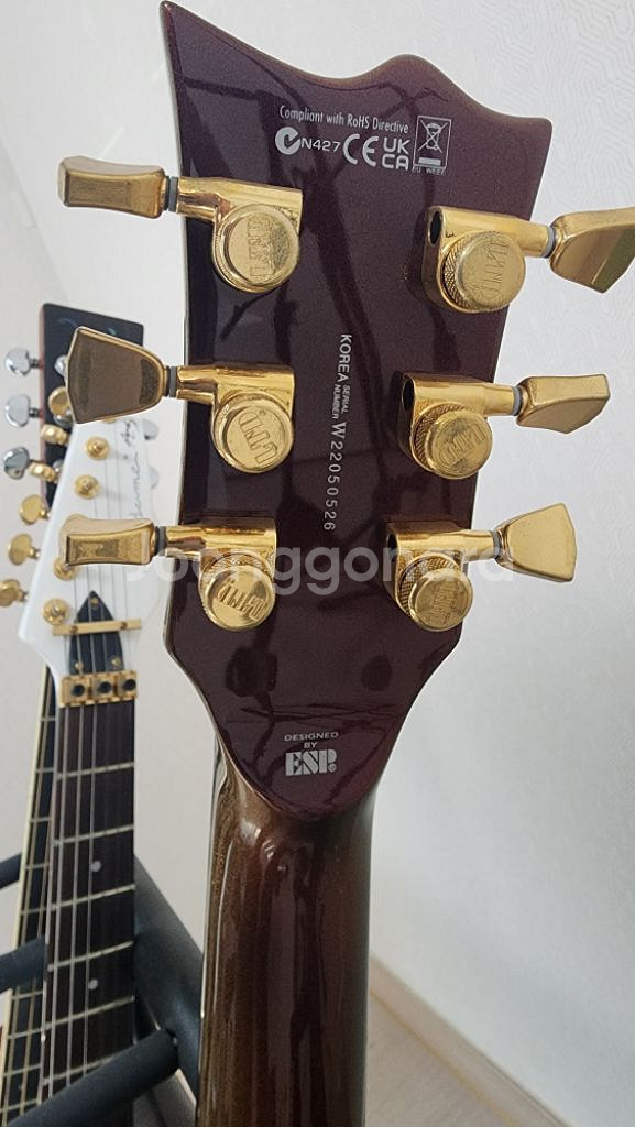 일렉기타 LTD EC-1000 deluxe gold A--3