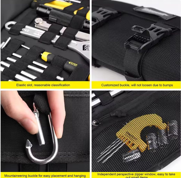 라이딩 툴 롤백 Rhinowalk 오토바이 도구 롤--5