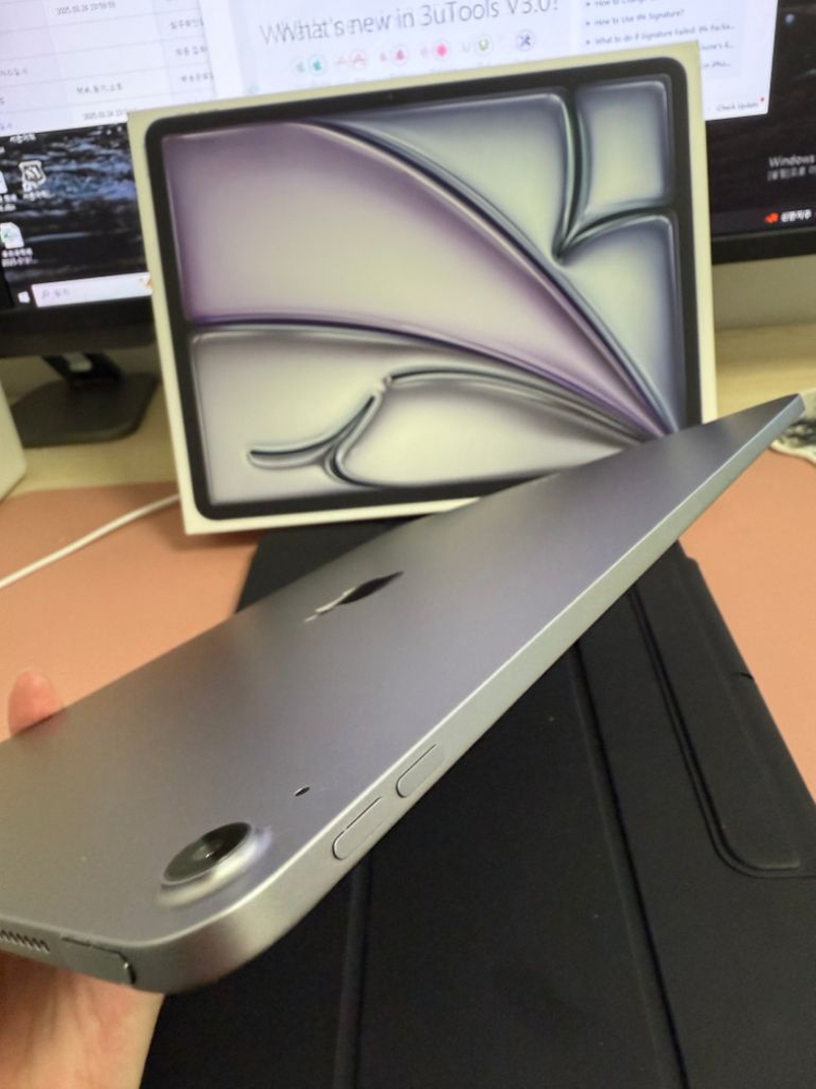 아이패드 에어6 13인치 m2 256기가 풀박스 스그 이미지