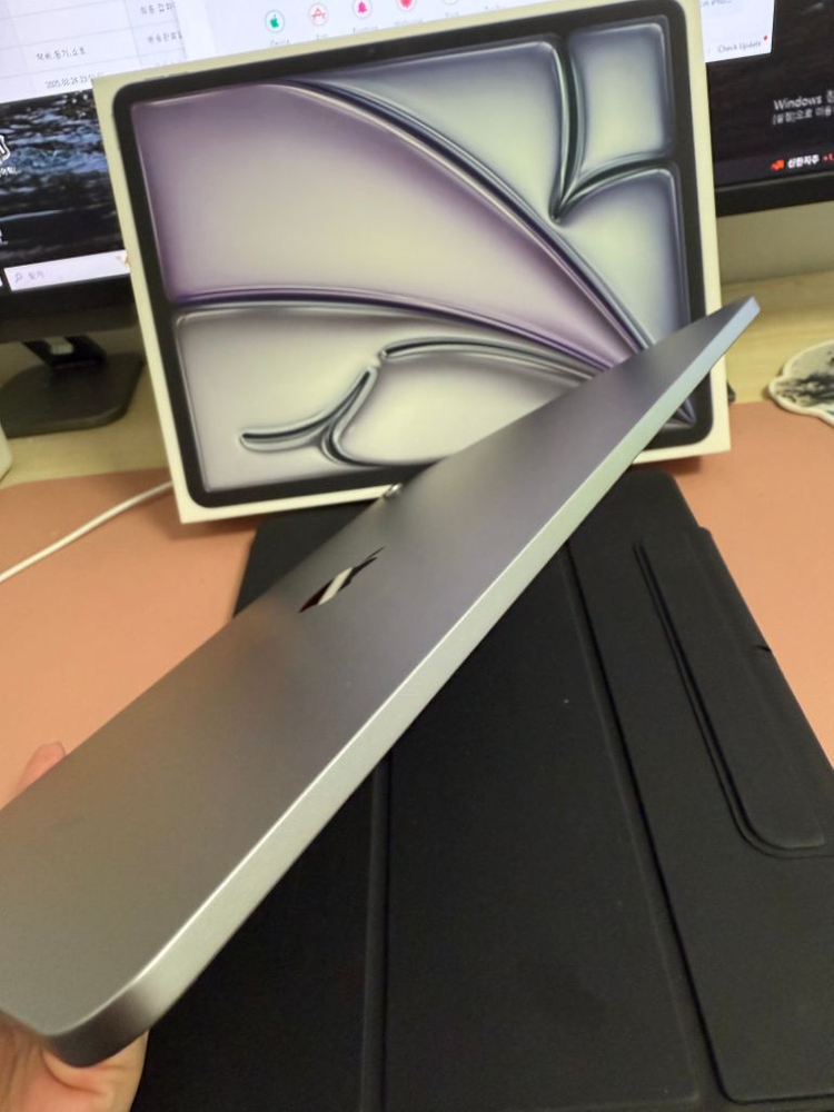 아이패드 에어6 13인치 m2 256기가 풀박스 스그 이미지