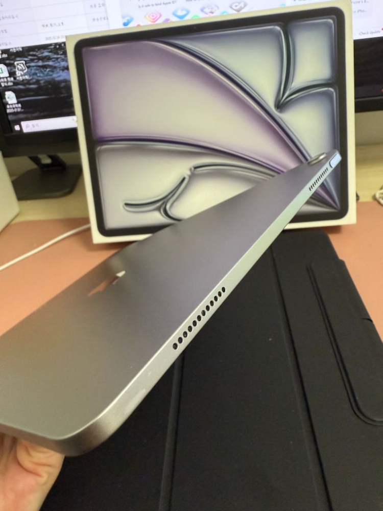 아이패드 에어6 13인치 m2 256기가 풀박스 스그 이미지