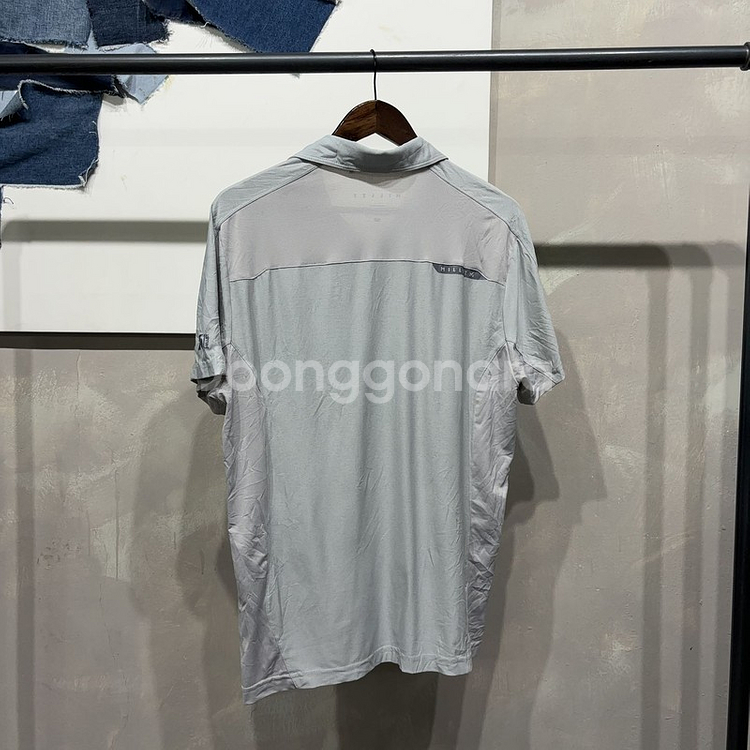 (100) 밀레 등산 아웃도어 기능성 반팔 카라티셔츠--3