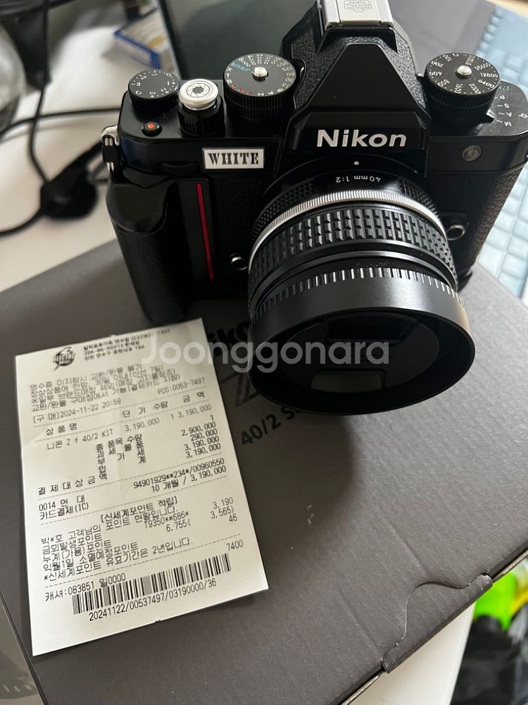 니콘 ZF 40mm 키트 판매합니다. (245만)--3