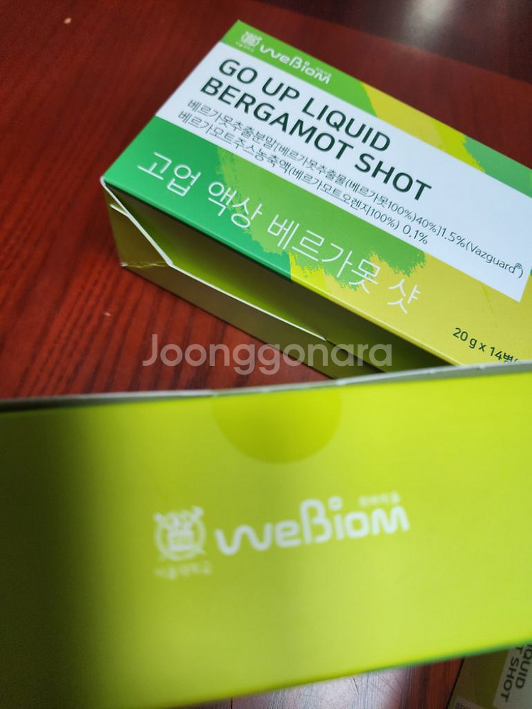 위바이옴 고업액상베르가못샷 4통--2