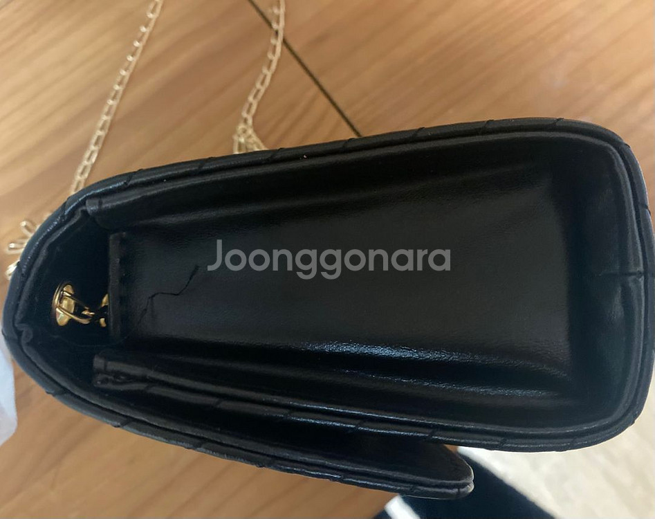 태슬 크로스백 숄더백 블랙--8