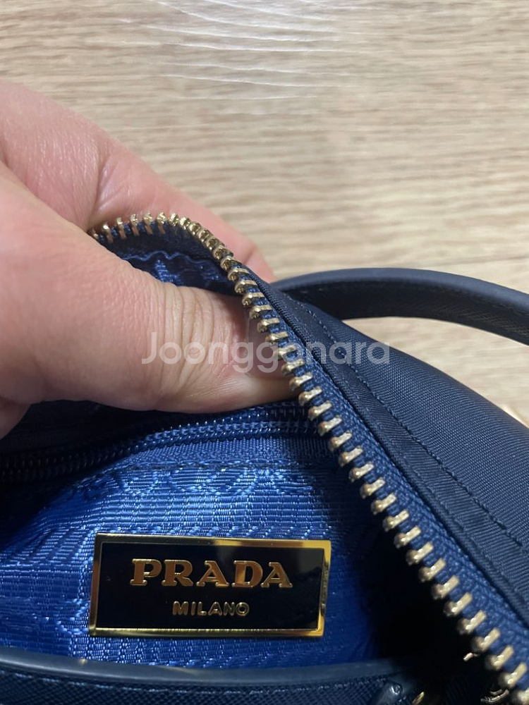 PRADA 프라다 테수토 포코노 미니 숄더백--4