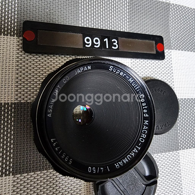 펜탁스 M42 마운트 슈퍼타쿠마 50mm 1대4 마이크--1