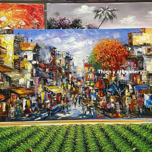 유화 그림 80x160cm