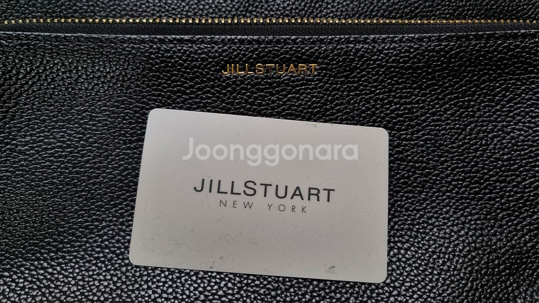 [Jill Stuart] 질스튜어트 블랙 가죽 크로스백--4