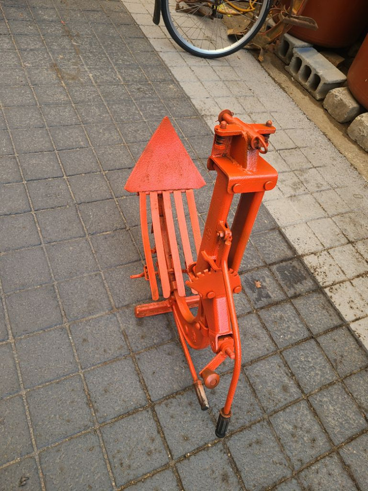 아세아 관리기쟁기철바퀴--1