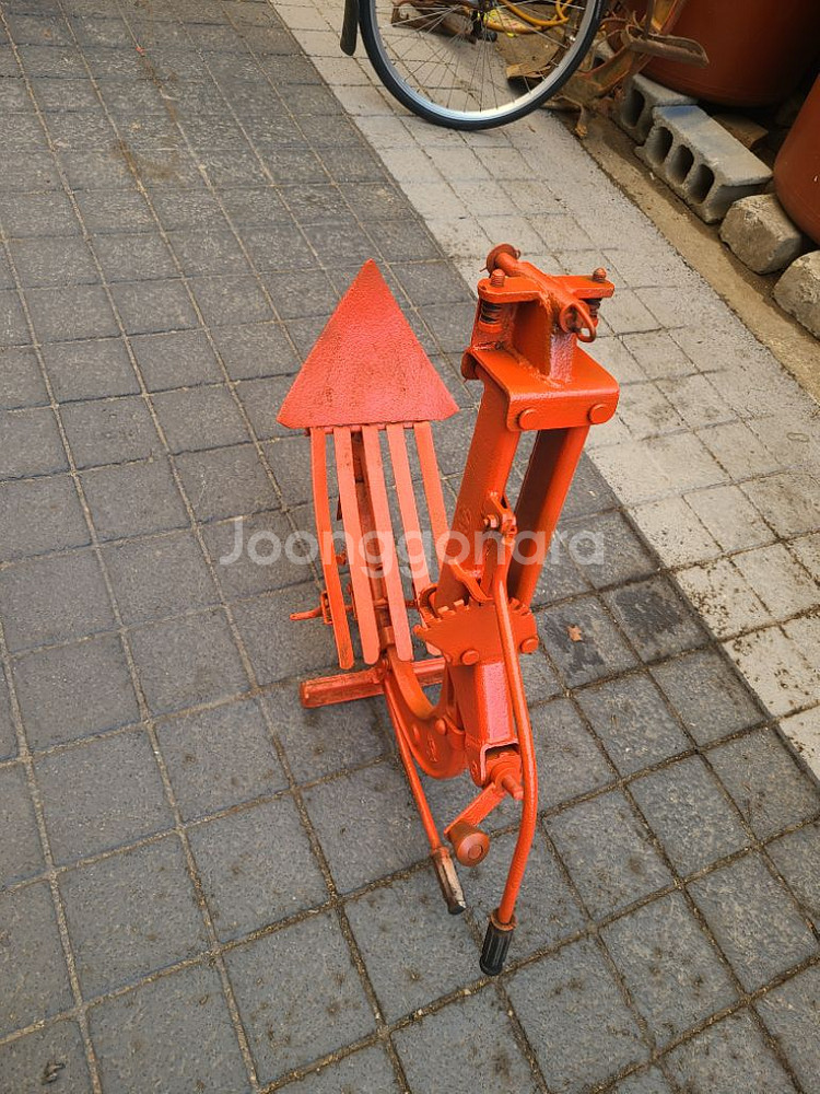 아세아 관리기쟁기철바퀴--1