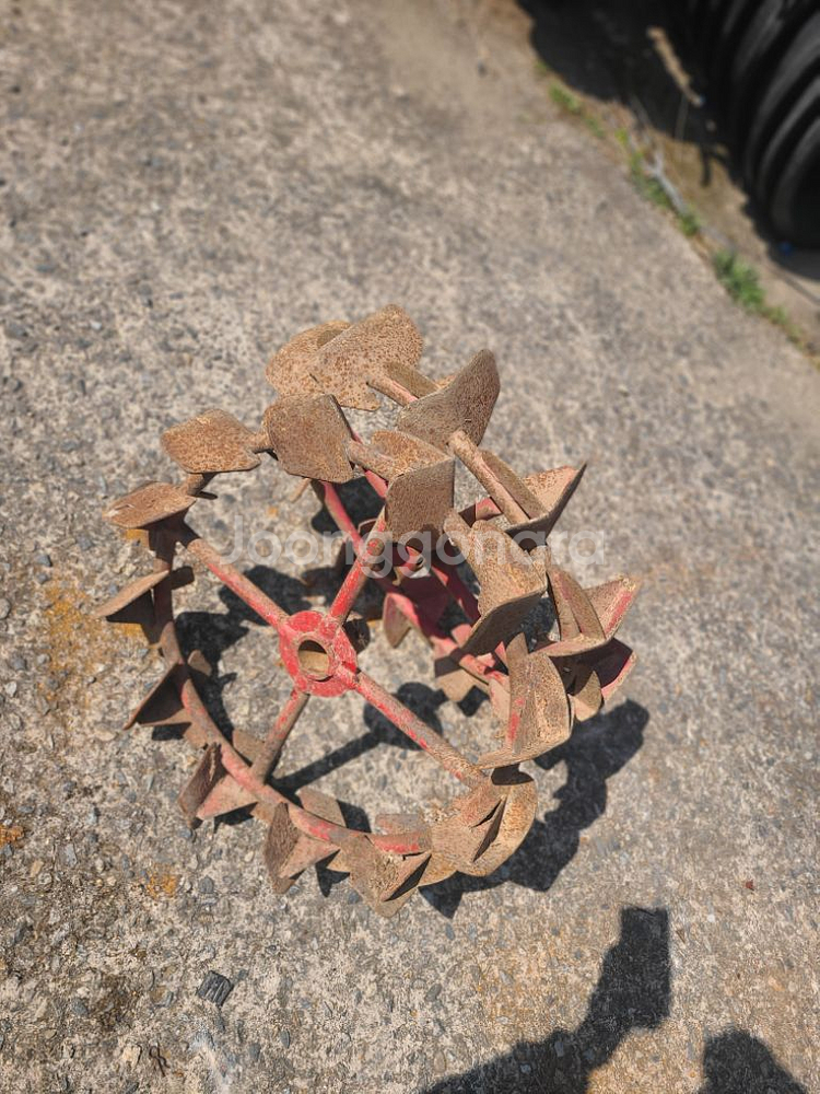 아세아 관리기쟁기철바퀴--2