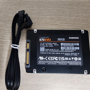 SSD 삼성 870 500GB/윈도우11 24년 문서