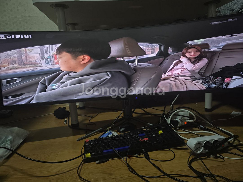 한성49인치 모니터 TFG49Q12UW--2