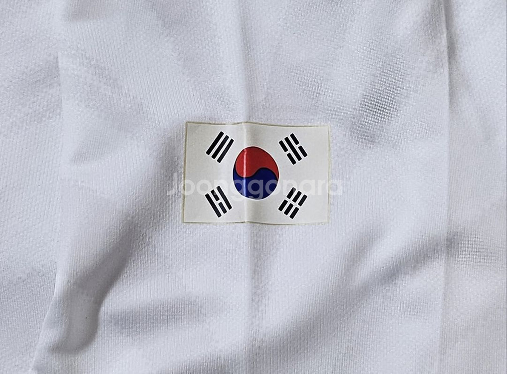 10-12 대한민국 국가대표 지급용 긴팔 어웨이 유니폼--2