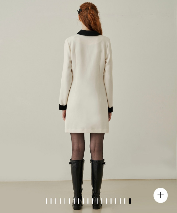 새상품무배 어다울 트위드 원피스 m사이즈 이미지