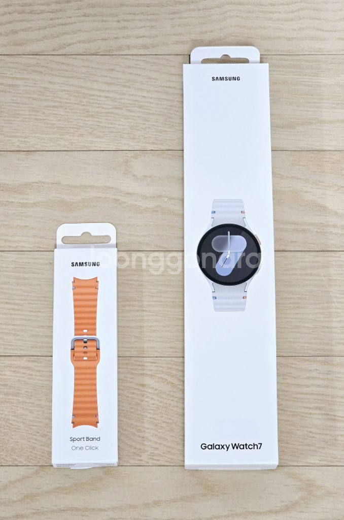 갤럭시워치7 44mm 블루투스+GPS 민트급--1