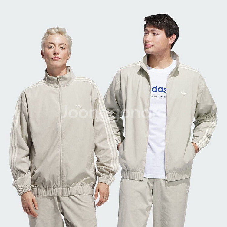 아디다스 정품 베이지 스케이트보딩자켓 인기자켓 미듐--4