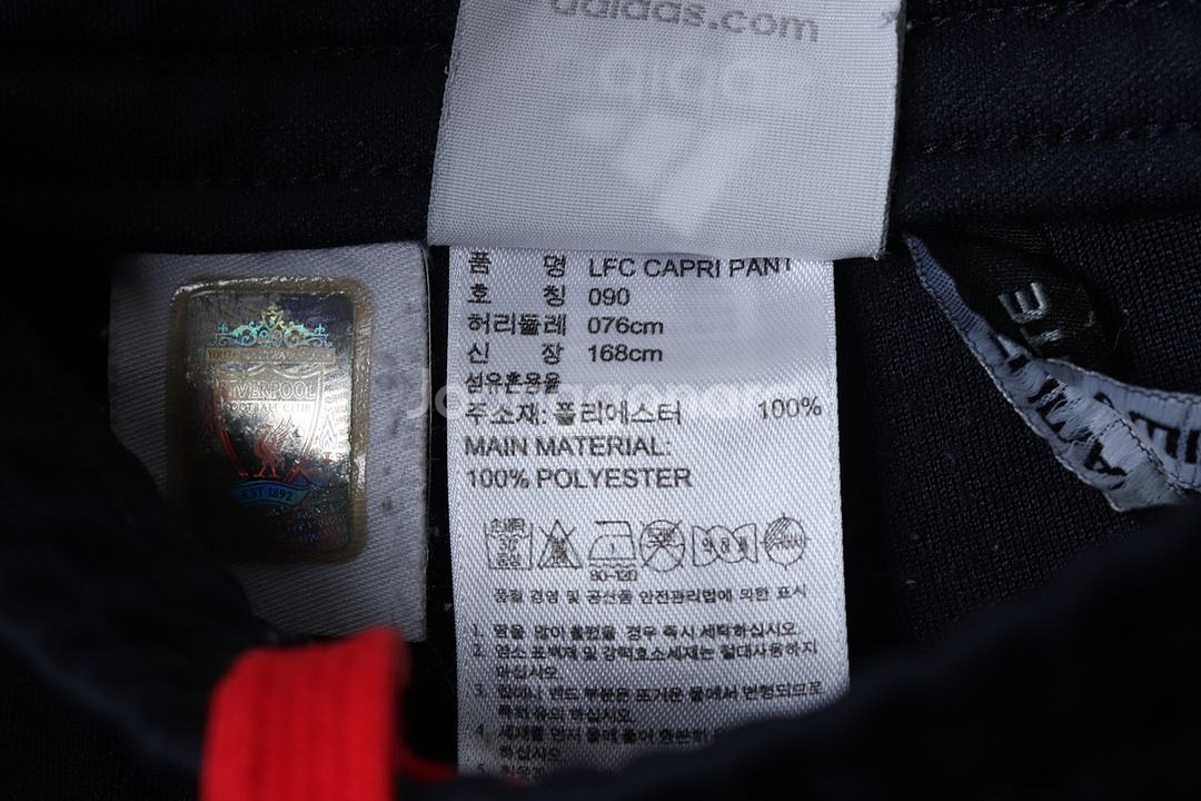 (S) 아디다스 트레이닝복 바지 리버풀 반바지 축구--8