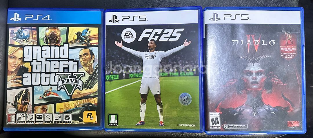 PS4,5 타이틀 판매합니다--0
