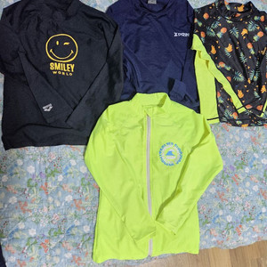 아동래쉬가드 4종 일괄 (3-4세 추천)