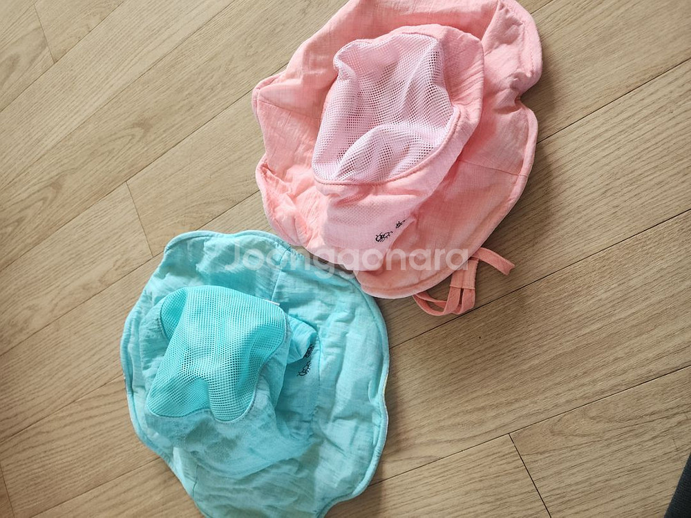 아동 메쉬 사파리 모자--1