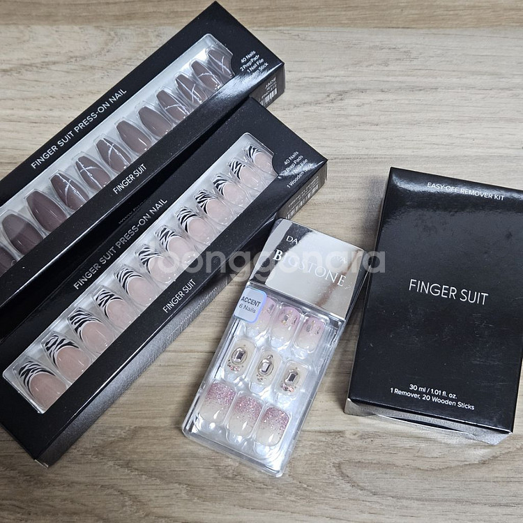 핑거수트 네일팁 데싱디바 리무버 새상품--0